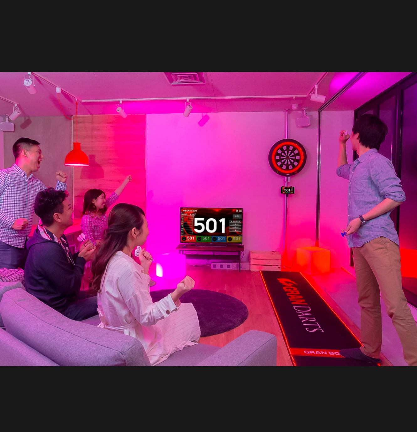 The Smartest Home Dartboard | GRANBOARD3s – GRAN DARTS